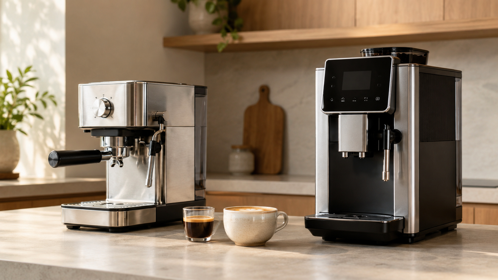Best espresso machines for beginners compared in a home kitchen