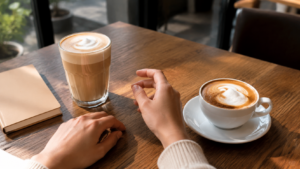 Choosing between a latte and cappuccino