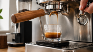 Evaluating espresso extraction flow and yield at home
